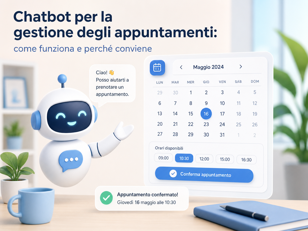 ChatBot per fissare appuntamenti